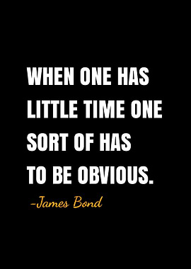 James bond quotes