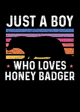 Just a boy who loves badge