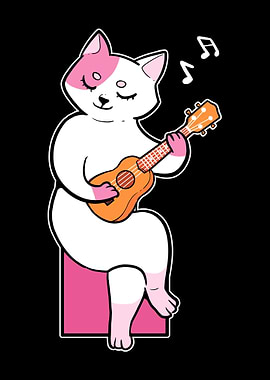 Cat Ukulele