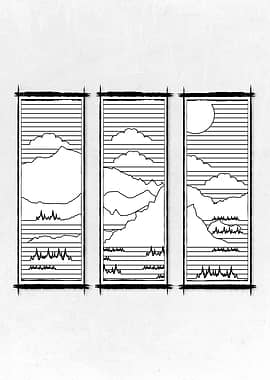 Mountains and Forest