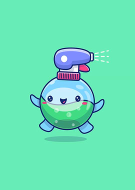 Cute Disinfectant Spray