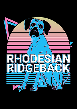 Rhodesian Ridgeback Retro