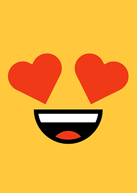 Smiling face heart eyes