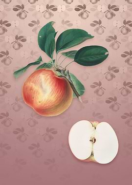 Apple on Dusty Pink