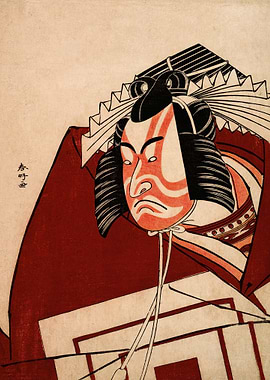 Japanese art Kabuki
