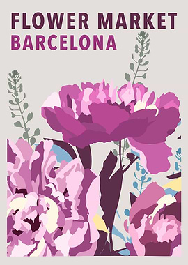 Flower Market Barcelona
