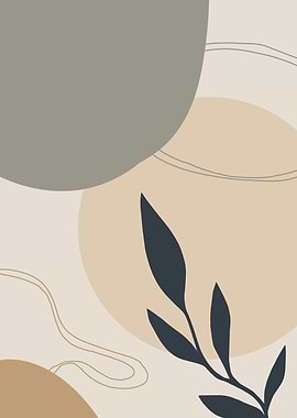 Geometric shapes leaves