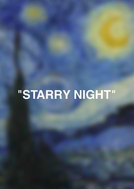 The Starry Night Van Gogh
