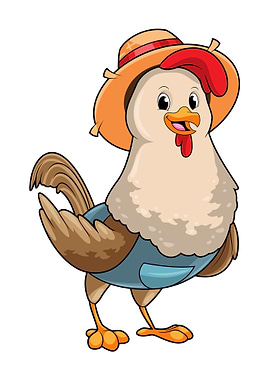 Chicken Farmer Hat