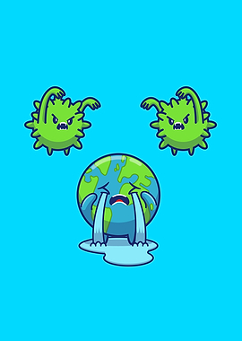 Cute World Cry Scare