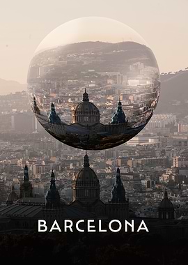 Barcelona Spain Orb