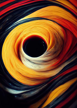 Red Yellow Black Hole