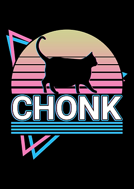 Chonk Cat Retro