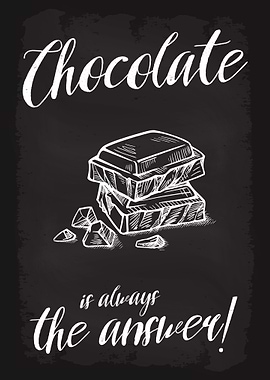 Chocolate is always answer