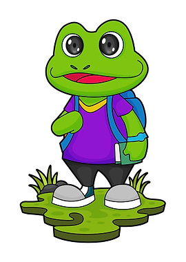 Frog Hiker Backpack