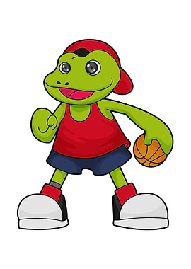 Frog Basketball Sports