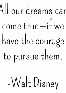 All our dreams can come