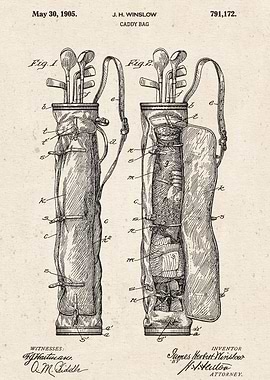 1905 Caddy Bag
