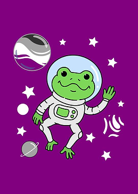 Frog Space Asexual Pride