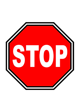 Typical Stop Sign