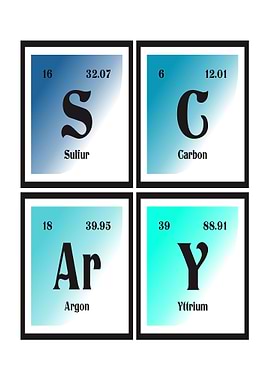 Scary Periodic Table