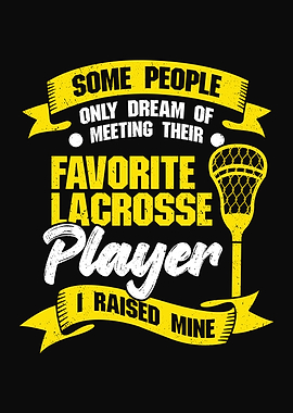 Lacrosse Mom Dad Design