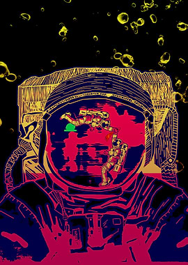 Astronaut art