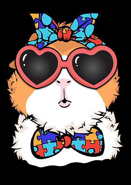 Autism Awareness GuineaPig