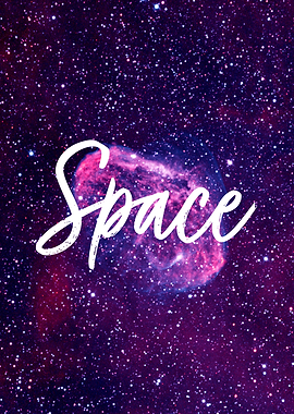 Space Pink Nebula