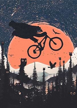 Orange Moon and Punks Bear