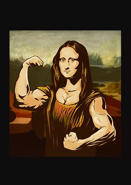Strong painting monalisa