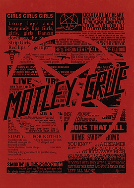Motley Crue Art