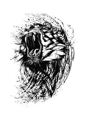 Lion art