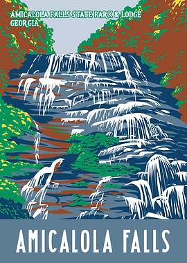 Amicalola Falls WPA