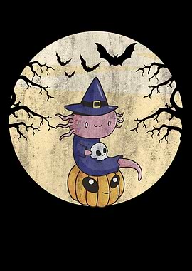 Happy Halloween Axolotl