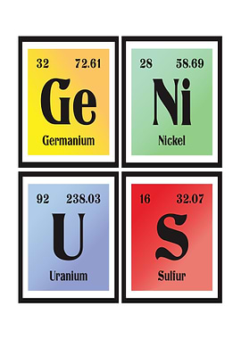 Genius Table of Elements