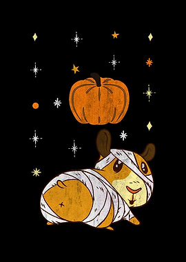 Cute Hamster Halloween