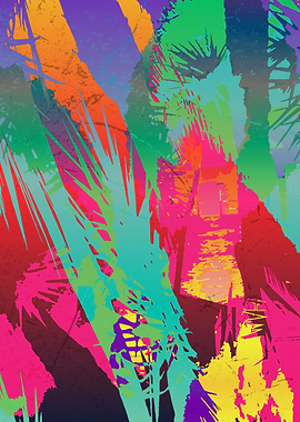 Abstract tropical dream