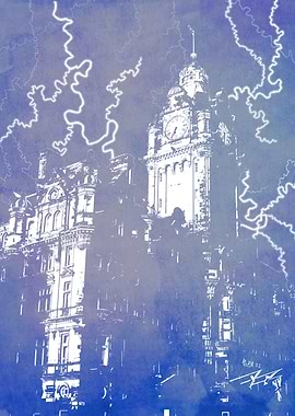 The Balmoral Hotel - Blue