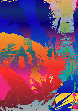 Abstract tropical breath