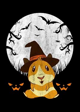 Halloween Hamster Pumpkins