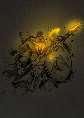 Glowing Gladiator