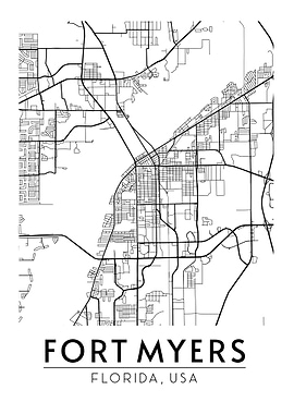 Fort Myers Florida Map