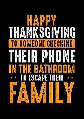 Escape the family on thank