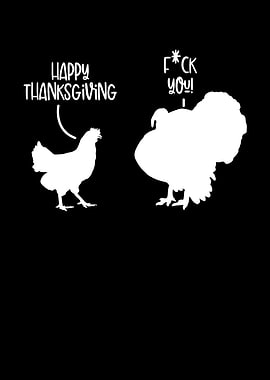 Happy thanksgiving turkey