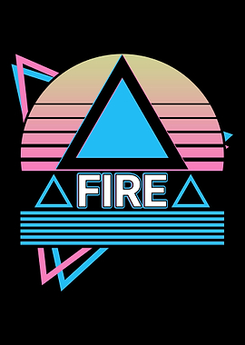 Fire Element Symbol Pagan