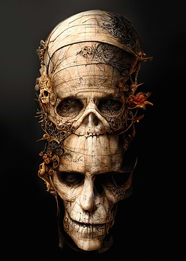 Da Vinci Skull