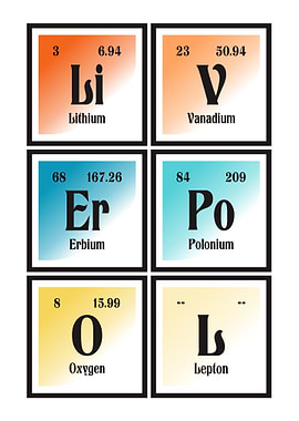 Liverpool Periodic Table