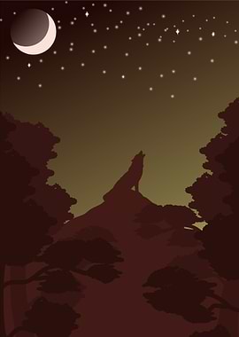 Wolf In The Night Flat 2
