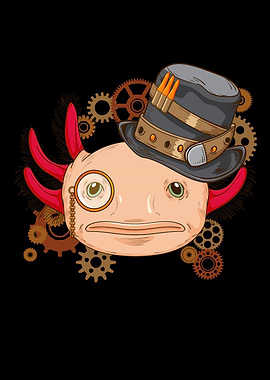 Axolotl Lover Steampunk